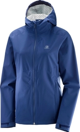 Jacke Salomon La Cote Stretch 2.5L Medieval Blue Damen