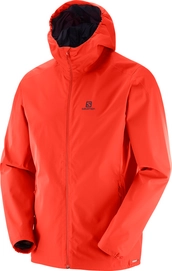 Jacke Salomon Essential Fiery Red Herren