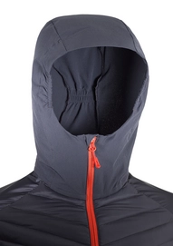 Jas Salomon Men Haloes Down Hybrid Hoodie Graphite