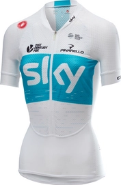 Fietsshirt Castelli Women Team Sky Climber Jersey Wit