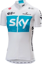 Fietsshirt Castelli Women Team Sky Fan 18 Jersey Wit