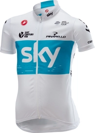 Fietsshirt Castelli Kids Team Sky 18 Jersey Wit