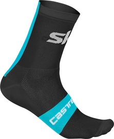 Fietssok Castelli Team Men Sky Rosso Corsa 13 Black