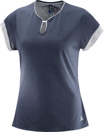 T-Shirt Salomon Women Ellipse U-Neck Graphite