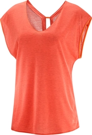 T-Shirt Salomon Women Ellipse Ease Nasturtium.