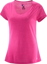 T-Shirt Salomon Ellipse SS Pink Yarrow Damen