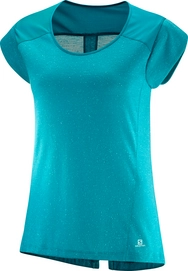 T-Shirt Salomon Women Let The Sun Shine Enamel Blue