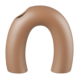 Vaas Blomus Kagetsu Amber Brown Small