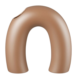 Vaas Blomus Kagetsu Amber Brown Medium