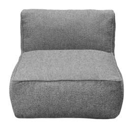 Lounge Chair Blomus Grow Single Seater Unit Stone Bouclé