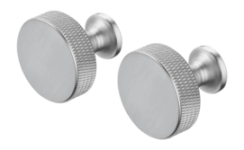 Crochet Mural Blomus Rof Rond Acier Inoxydable mat (Lot de 2)