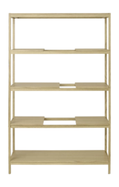 Kast Blomus Sukoya Natural Lacquered Oak Veneer Wood Large