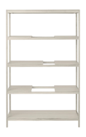 Kast Blomus Sukoya White Lacquered Oak Veneer Wood Large