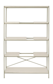 Kast Blomus Sukoya White Lacquered Oak Veneer Metal Large