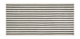 Bath Towel Blomus Arto Thick Stripes Moonbeam/Magnet