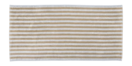 Bath Towel Blomus Arto Thick Stripes Micro Chip/Tan
