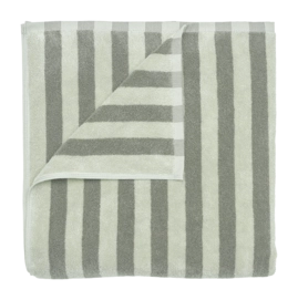 Bath Towel Blomus Arto Thick Stripes Desert Sage/Agave Green