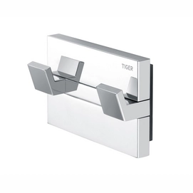 Haak Safira Dubbel RVS Glans Tiger