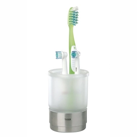 Toothbrush Holder Tiger Boston Stainless Steel Shine Freestanding