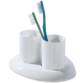 Porte Brosse à Dents Tiger Tainy Blanc