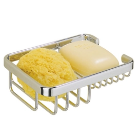 Porte-Savon/ Eponge Tiger Exquisit Petit Acier Inoxydable Brillant