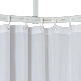 Shower Curtain Rail Sealskin Easy Roll White