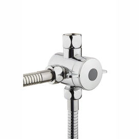 Raccordo deviatore per due tubi doccia Tiger Splash, Cromo, Universale