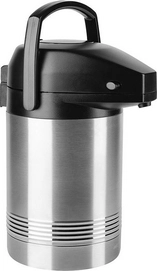 Thermoskan Emsa President Met Pomp Zwart 2L