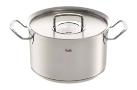 Casserole Fissler Original Profi Collection avec Couvercle en Acier Inox 24 cm