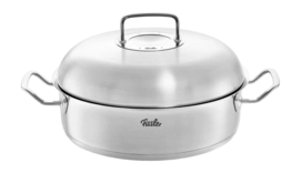 Gratineerpan Fissler Original Profi Collection Met High-Dome RVS Deksel 28 cm