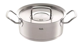 Casserole Fissler Original Profi Collection Bas avec Couvercle en Acier Inox 16 cm