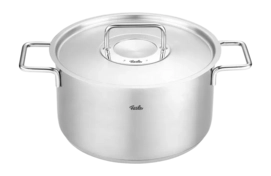 Cooking Pot Fissler Pure Collection With Stainless Steel Lid 24 cm