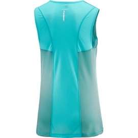 Tanktop Salomon Women Trail Runner Sleeveless Blue Curacao Charcoal