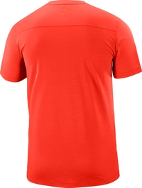 T-Shirt Salomon Men X Wool SS Fiery Red
