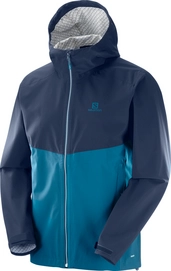 Jacke Salomon La Cote Flex 2.5L Moroccan Blue Night Sky Herren