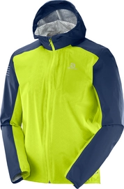 Jacke Salomon Bonatti Pro WP Acid Lime Dress Blue Herren