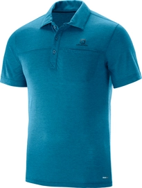 Polo Salomon Men Explore Polo Blue Moroccan