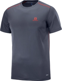 T-Shirt Salomon Men Stroll SS Graphite
