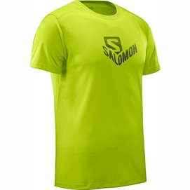 T-Shirt Salomon Men Stroll Graphic SS Acid Lime