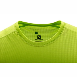 T-Shirt Salomon Men Stroll Graphic SS Acid Lime