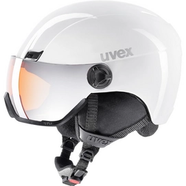Ski Helmet Uvex Hlmt 400 Visor White