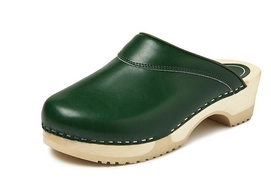 Medizinischer Clog Bighorn 4010 Dunkelgrün Damen