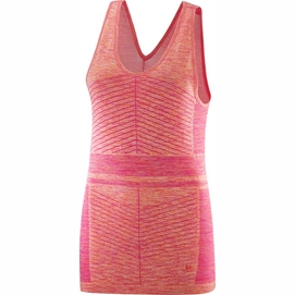 Tanktop Salomon Women Elevate Move'On Pink Yarrow Bird Of Paradise