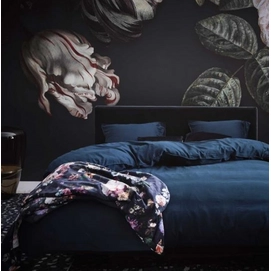 Plaid Essenza Fleur Nightblue-135 x 170 cm