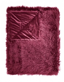 Plaid Essenza Vita Burgundy