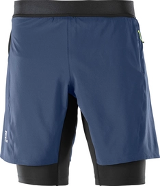 Short Salomon Men Fast Wing Twinskin Short Dress Blue