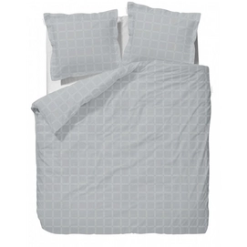 Taies d'oreiller Essenza Sienna Silver Satin de Coton (65 x 65 cm)
