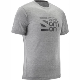 T-Shirt Salomon Men Explore Graphic SS Light Grey