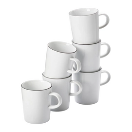 Mug Thomas Cucina Colors Black 280 ml (6-piece)