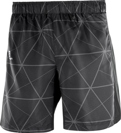 Kurze Hosen Salomon Agile 7 Inch Short Black White Herren